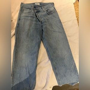 AGOLDE criss cross jeans! Size 26